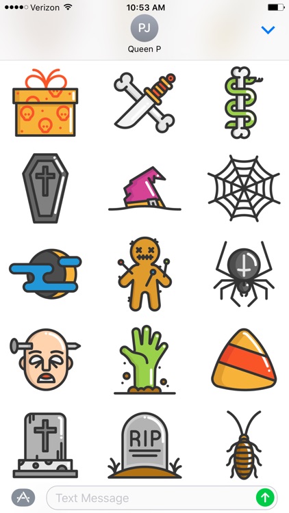 Fun Halloween Stickers