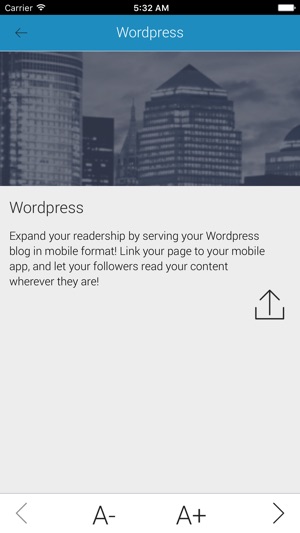 Kinetise WordPress App(圖4)-速報App