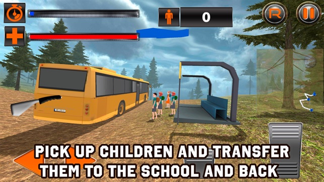 Offroad Driver: School Bus Simulator 3D(圖2)-速報App