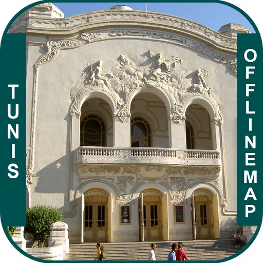 Tunis_Tunisia Offline maps & Navigation icon