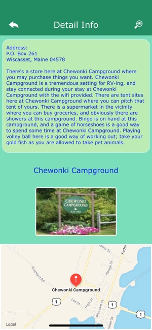 Maine Campgrounds RV Parks(圖3)-速報App