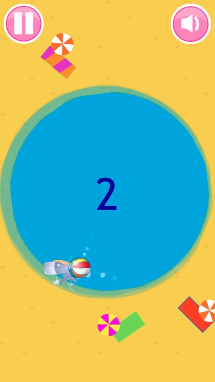 Dolphin ball-Dolphin jumping games screenshot-3