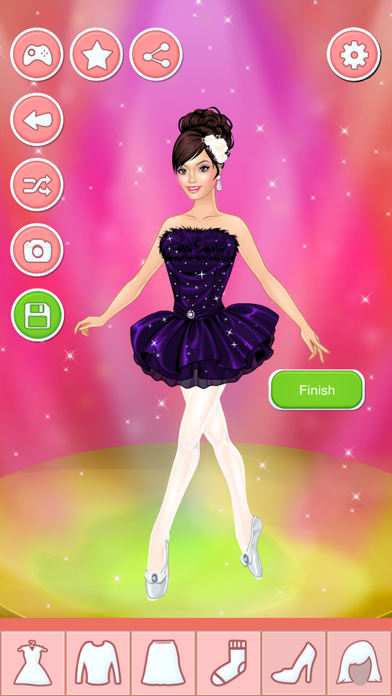 How to cancel & delete Ballerina Dress up - Ballet Fashion And Makeover from iphone & ipad 4