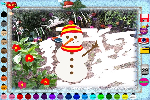 Draw Christmas- fun Drawing On Real Photos screenshot 4