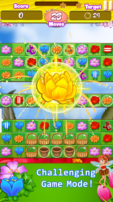 How to cancel & delete Blossom Garden - Free Flower Blast Match 3 Puzzle from iphone & ipad 2