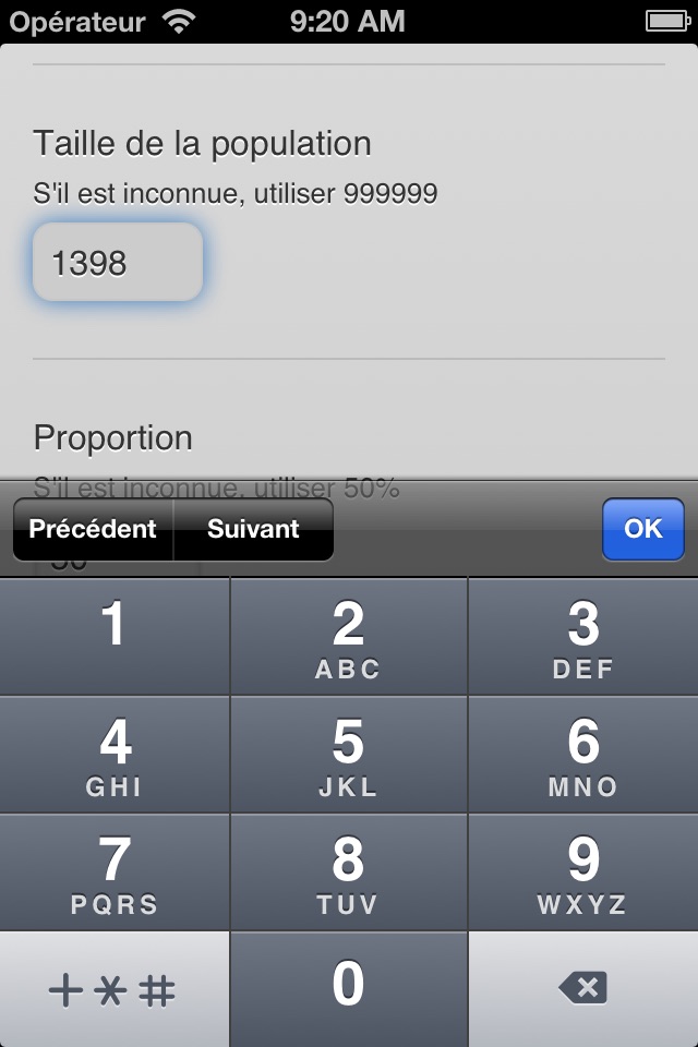Sample Size Calculator App screenshot 3