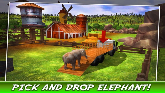 Elephant Transporter Truck Driver Simula