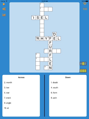 World Cross Word Welsh screenshot 2