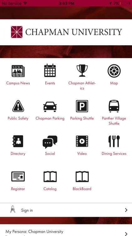 Chapman University Mobile