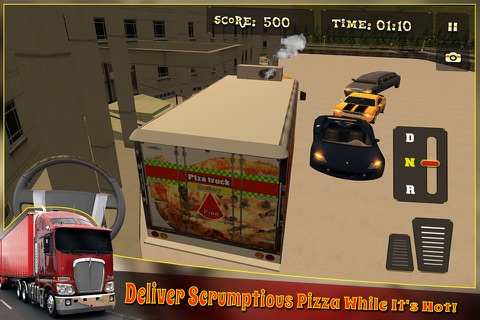 City Pizza Boy: Fast Food Delivery Truck Simulator screenshot 3