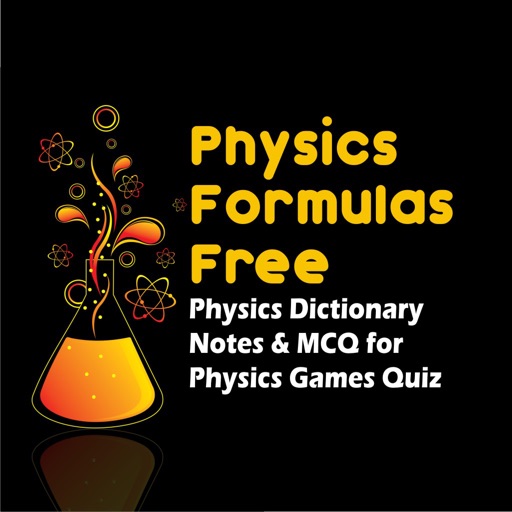 Physics Formulas Free - Physics Dictionary Notes & MCQ for Physics Games Quiz