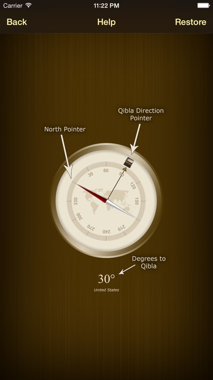 Qibla Compass - ( Kaaba Locator )