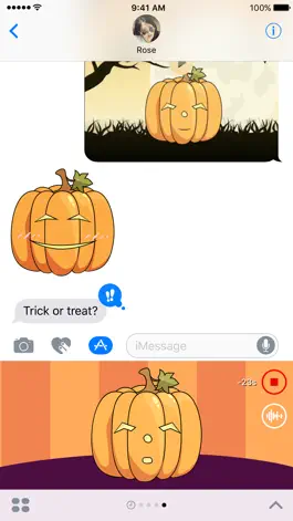 Game screenshot Verbal Pumpkin: Spooky Halloween Voice Messages mod apk