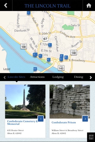 Lincoln Legacy Trail screenshot 3