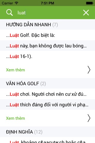 Luật Golf R&A screenshot 3