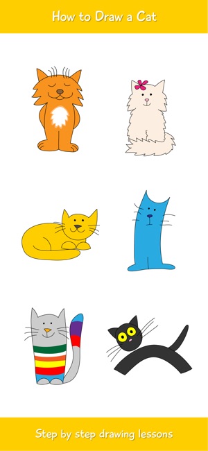 How to Draw a Cat Step by Step(圖2)-速報App