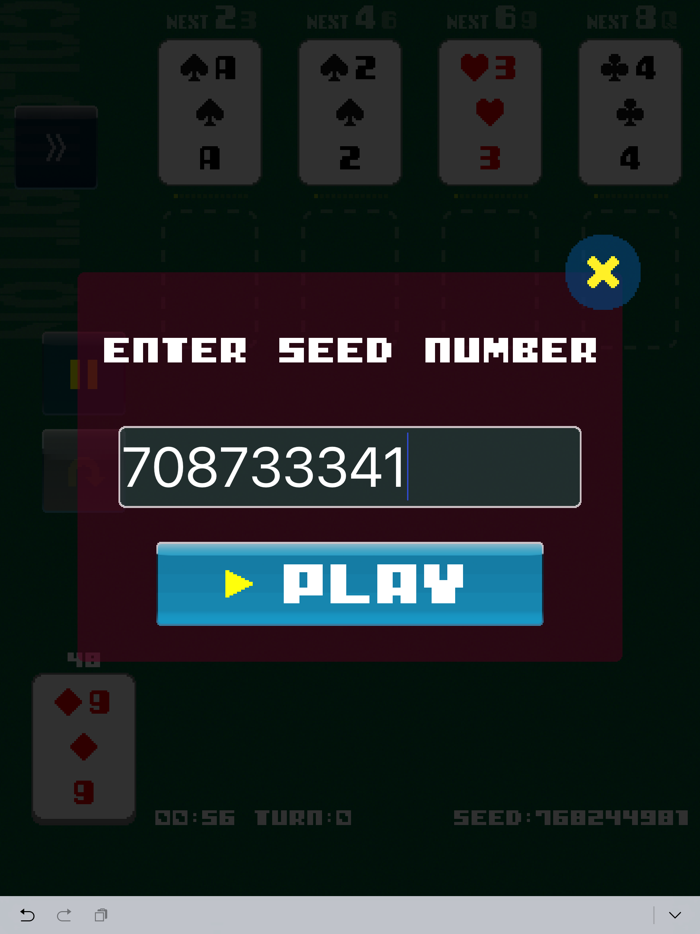 Wizards Solitaire Calculation
