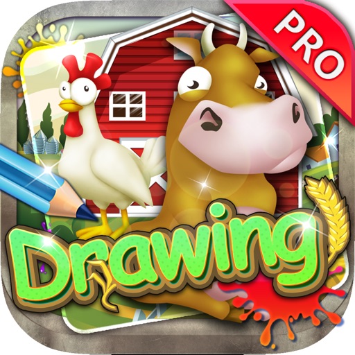 Drawing Draw & Paint Coloring Pro "for Hay Day" by Alisha Sandy