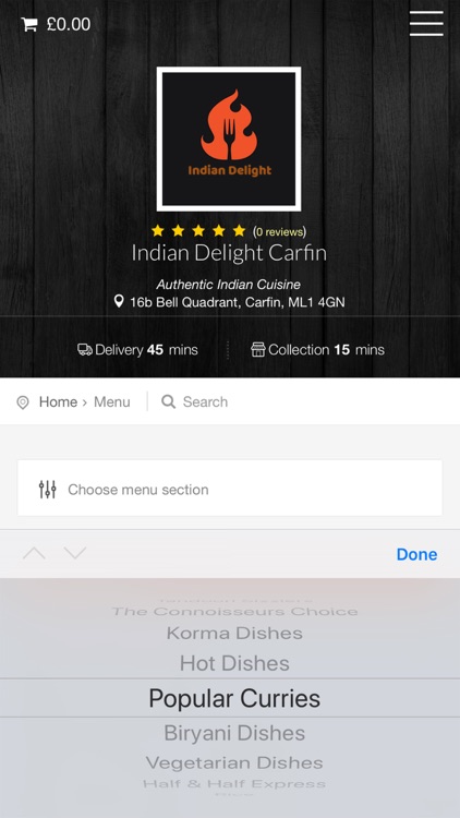 Indian Delight Carfin