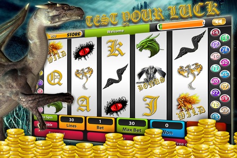 The curse of the black dragon - Online entertainment slot machine deluxe edition screenshot 2