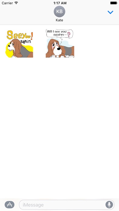 Animated Cute Basset Hound Dog screenshot 2
