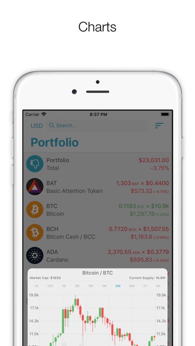 Coink - Crypto Price Tracker screenshot 3