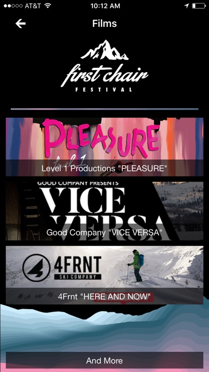 First Chair Festival