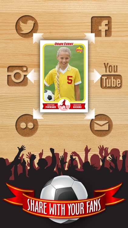 Soccer Card Maker - Make Your Own Custom Soccer Cards with Starr Cards screenshot-3