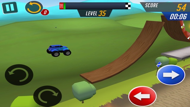 Monster Car Stunts Racing