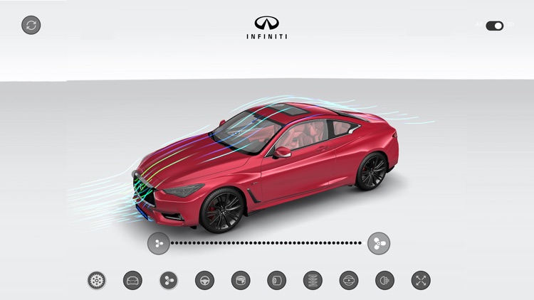 Infiniti Q60 Augmented Reality screenshot-3