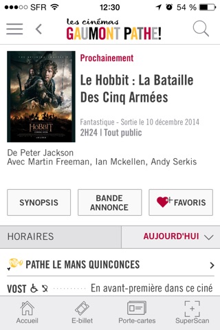 Pathé France screenshot 3