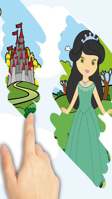 Rasca y adivina princesas – libro de colorear screenshot 4