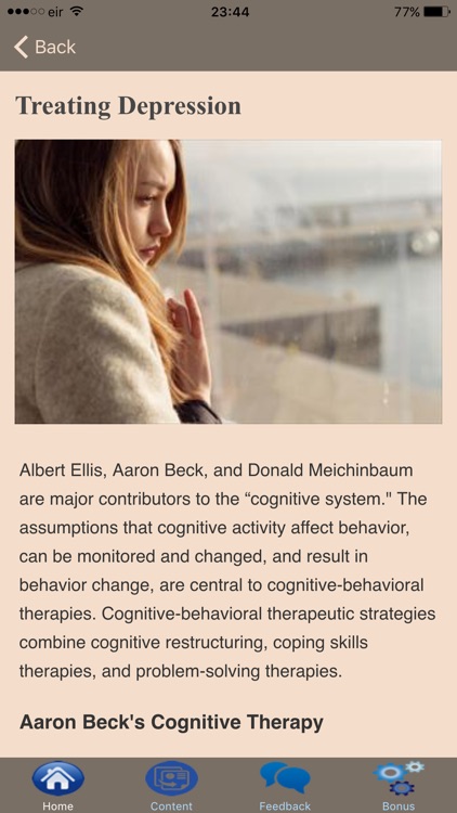 Cognitive Behavioral Therapy - Overcoming Stress screenshot-3
