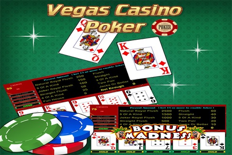 Vegas Casino Poker screenshot 2