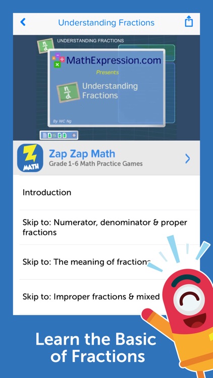 Fraction Basics - Easy & Effective Fractions Tutor