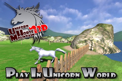 Unicorn Horse Mountain Simulator screenshot 4