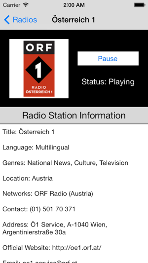 Austria Radio Live Player (Radio Österreich)(圖5)-速報App