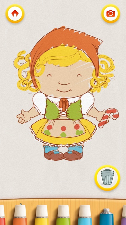 Dress Up : Fairy Tales - Fantasy puzzle game & Coloring book for children and babies by Play Toddlers (Free Version) screenshot-3