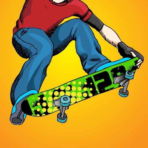 Skate Skateboard' Autocollant