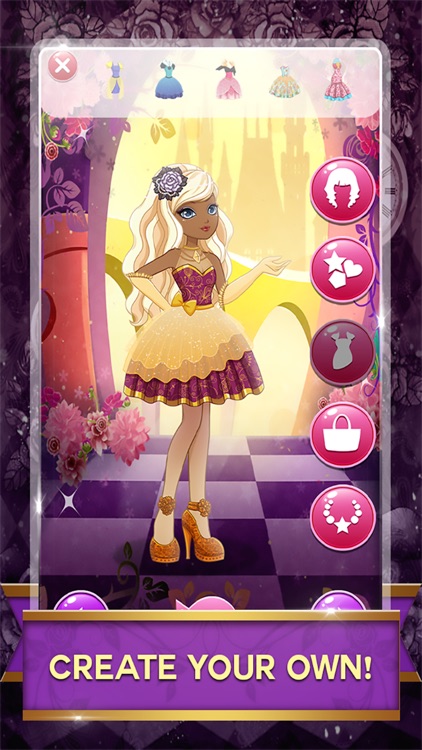 Princess sister of Dress-up Girl sweet salon game