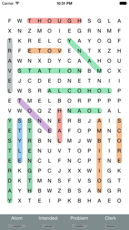 Word Search 2017