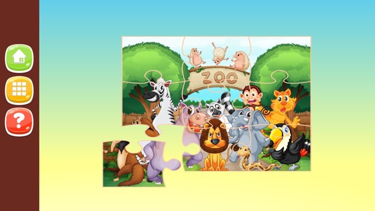 Animal Jigsaw Puzzles Game for Kids HD Free