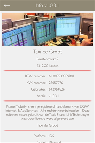Taxibedrijf De Groot screenshot 3