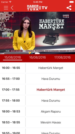 Haberturk TV HD(圖4)-速報App