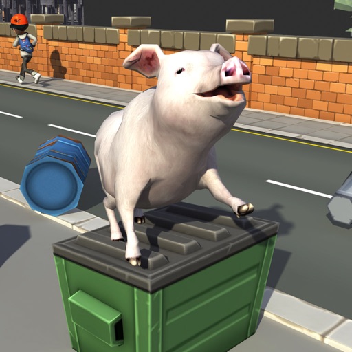 Bed Piggy pet simulator games Icon