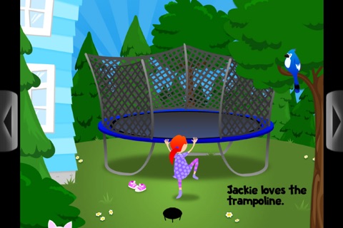 Jumping Jackie - A girl, a trampoline, and all the things she jumps with! screenshot 2