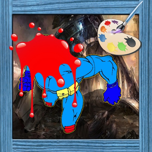 Paint For Kids Game Cyclops Version iOS App