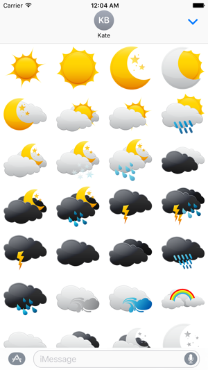 Weathersters for Weather Stickers(圖2)-速報App