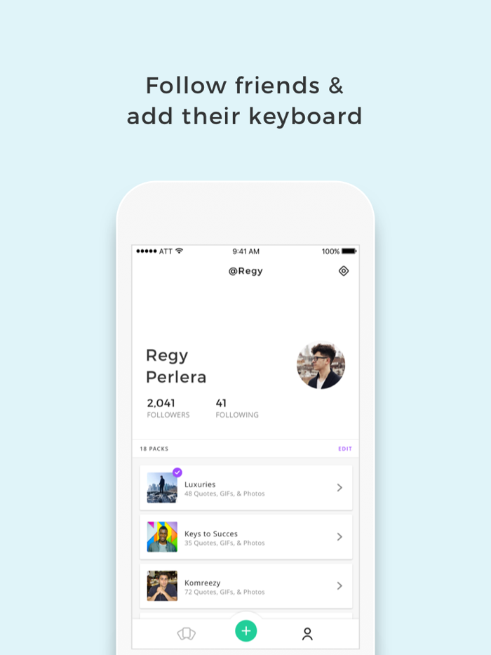 Often - Create  share your own keyboard with GIFs, Photos,  Quotes