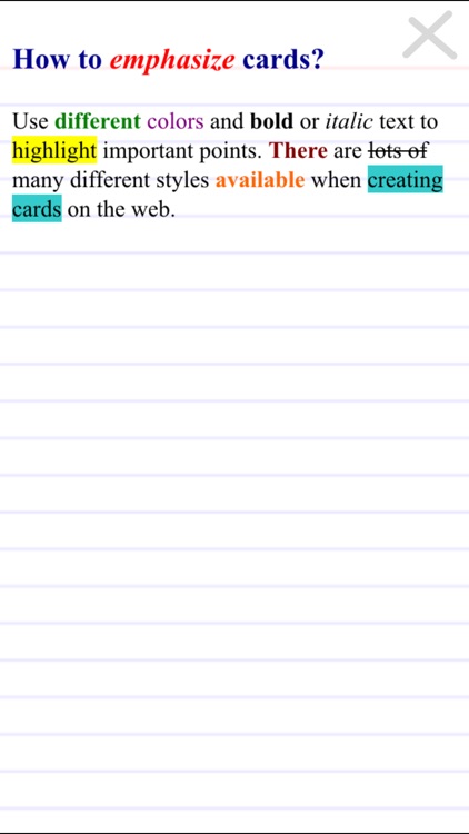 FreezingBlue Flashcards (Free)